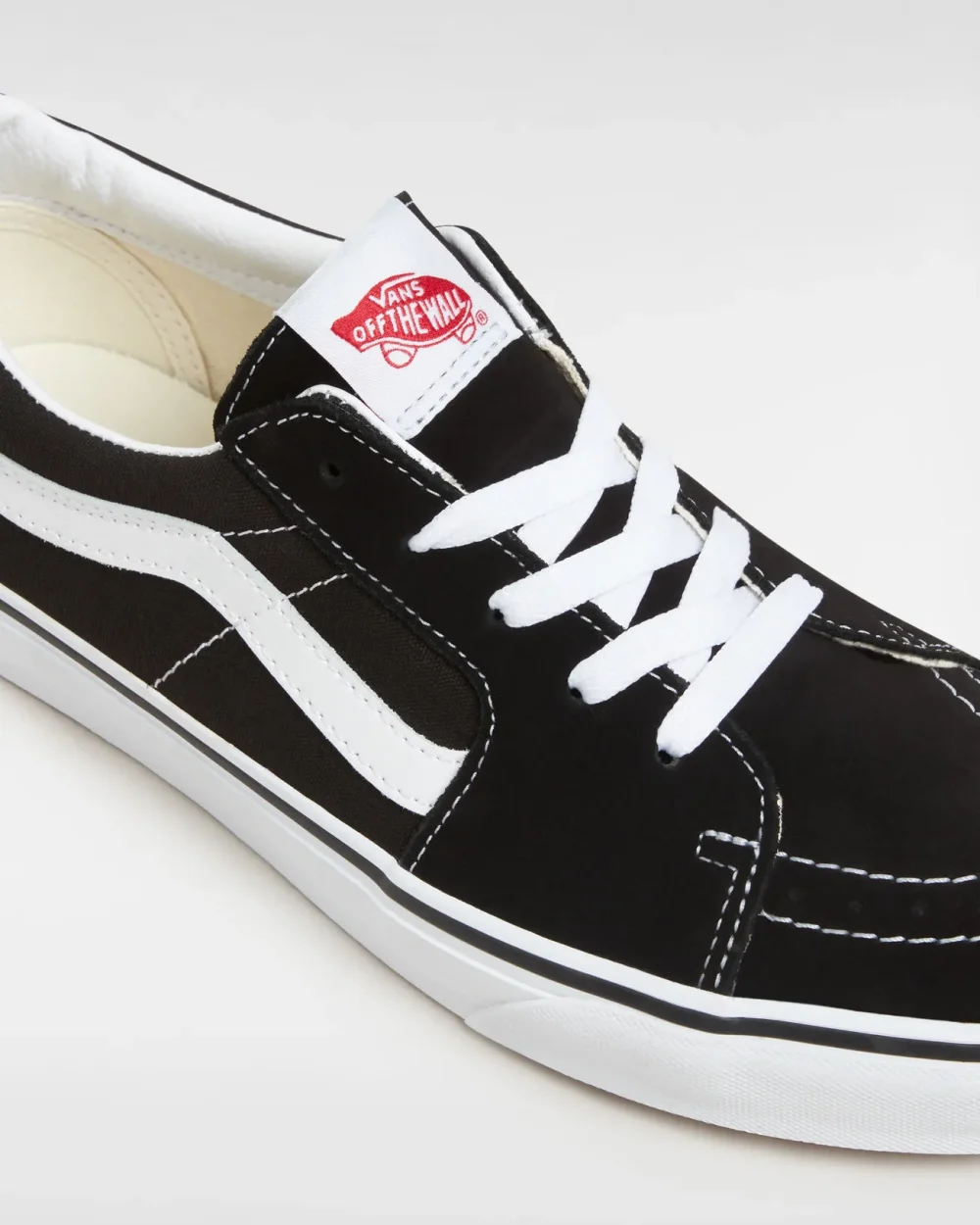 VANS - נעלי סניקרס Sk8-Low – VA4UUK6BT – black-true-white – 3