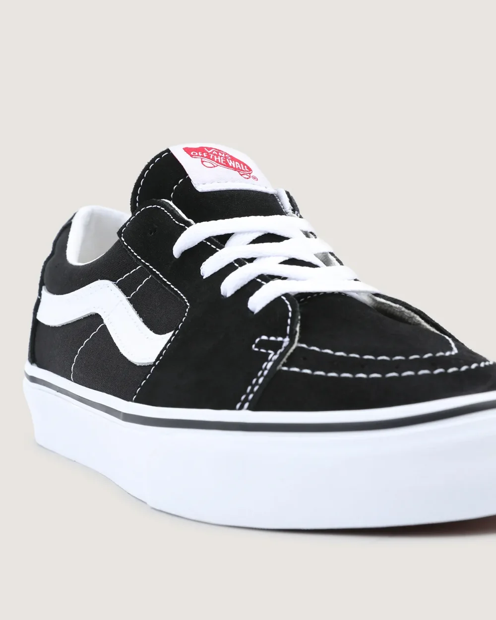 VANS - נעלי סניקרס Sk8-Low – VA4UUK6BT – black-true-white – 7