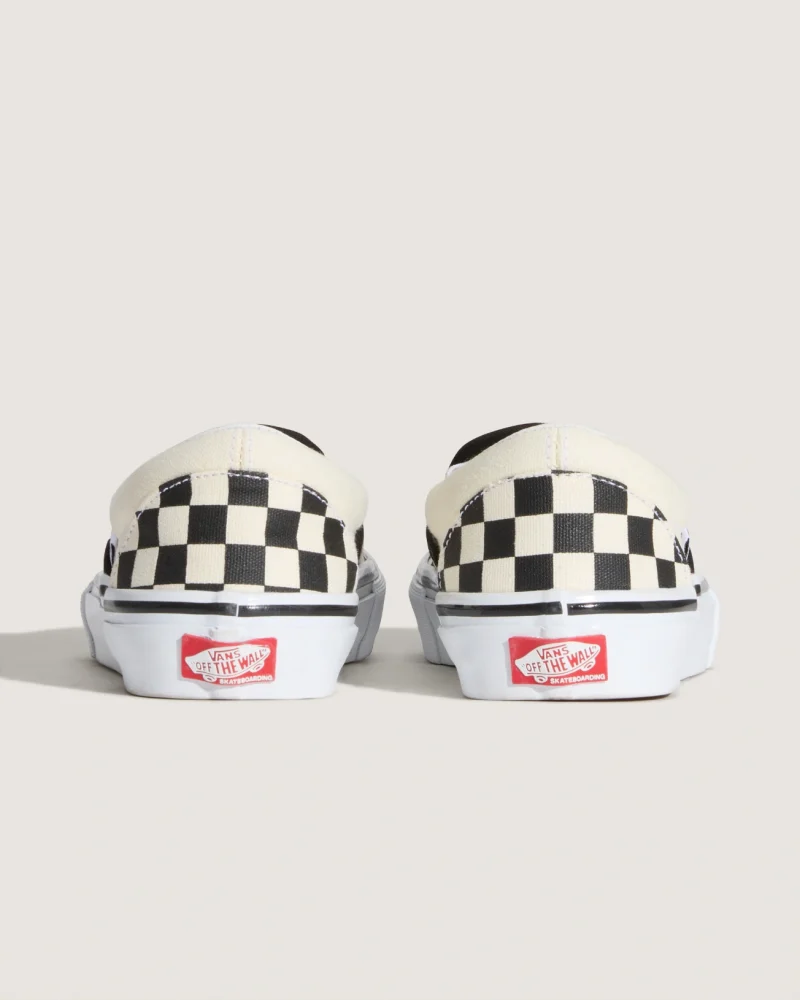 VANS - נעלי סקייט Skate Slip-On – VA5FCAAUH – checkerboard-black-off – 3