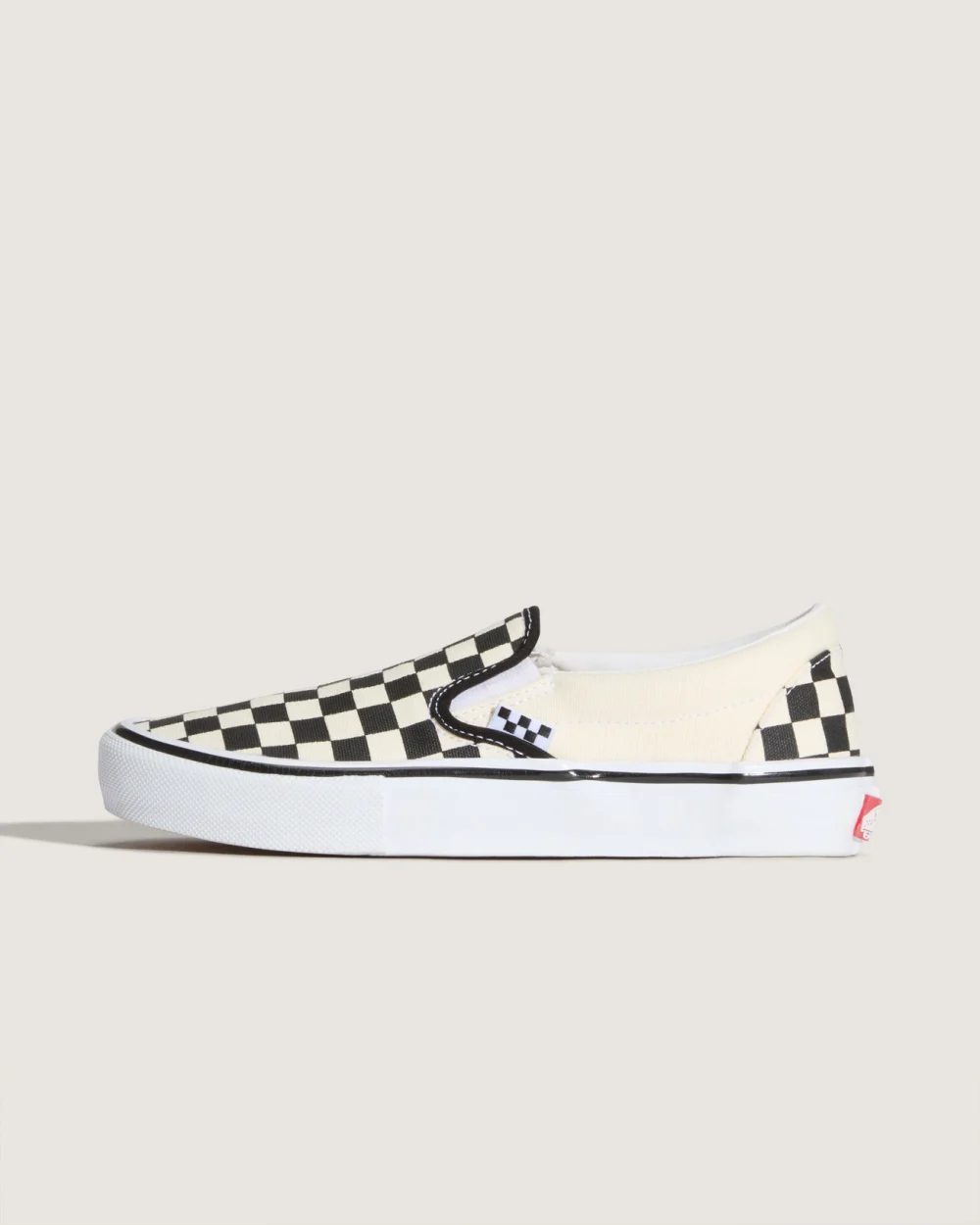 VANS - נעלי סקייט Skate Slip-On – VA5FCAAUH – checkerboard-black-off – 1
