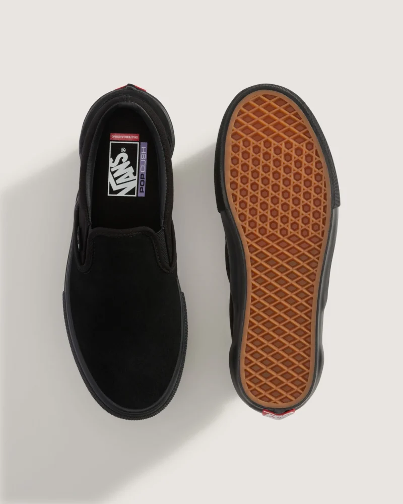 VANS - נעלי סקייט Skate Slip-On – VA5FCABKA – black-black – 2