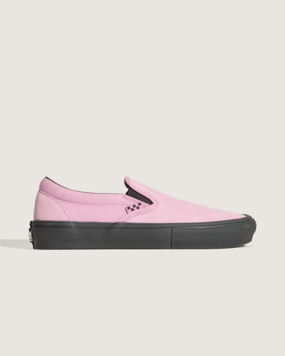 VANS - נעלי סקייט Skate Slip-On – VA5FCAPIB – pink-black – 4