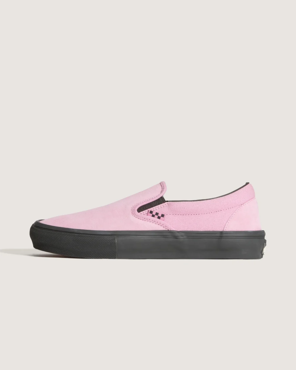 VANS - נעלי סקייט Skate Slip-On – VA5FCAPIB – pink-black – 1