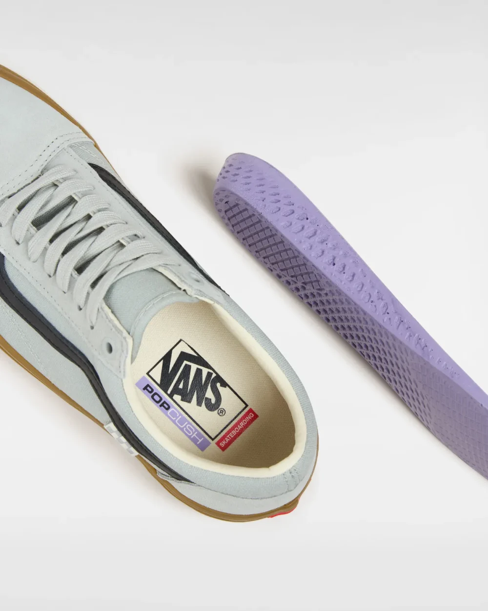 VANS - נעלי סקייט Skate Old Skool – VA5FCBN3Z – grey-gum – 6
