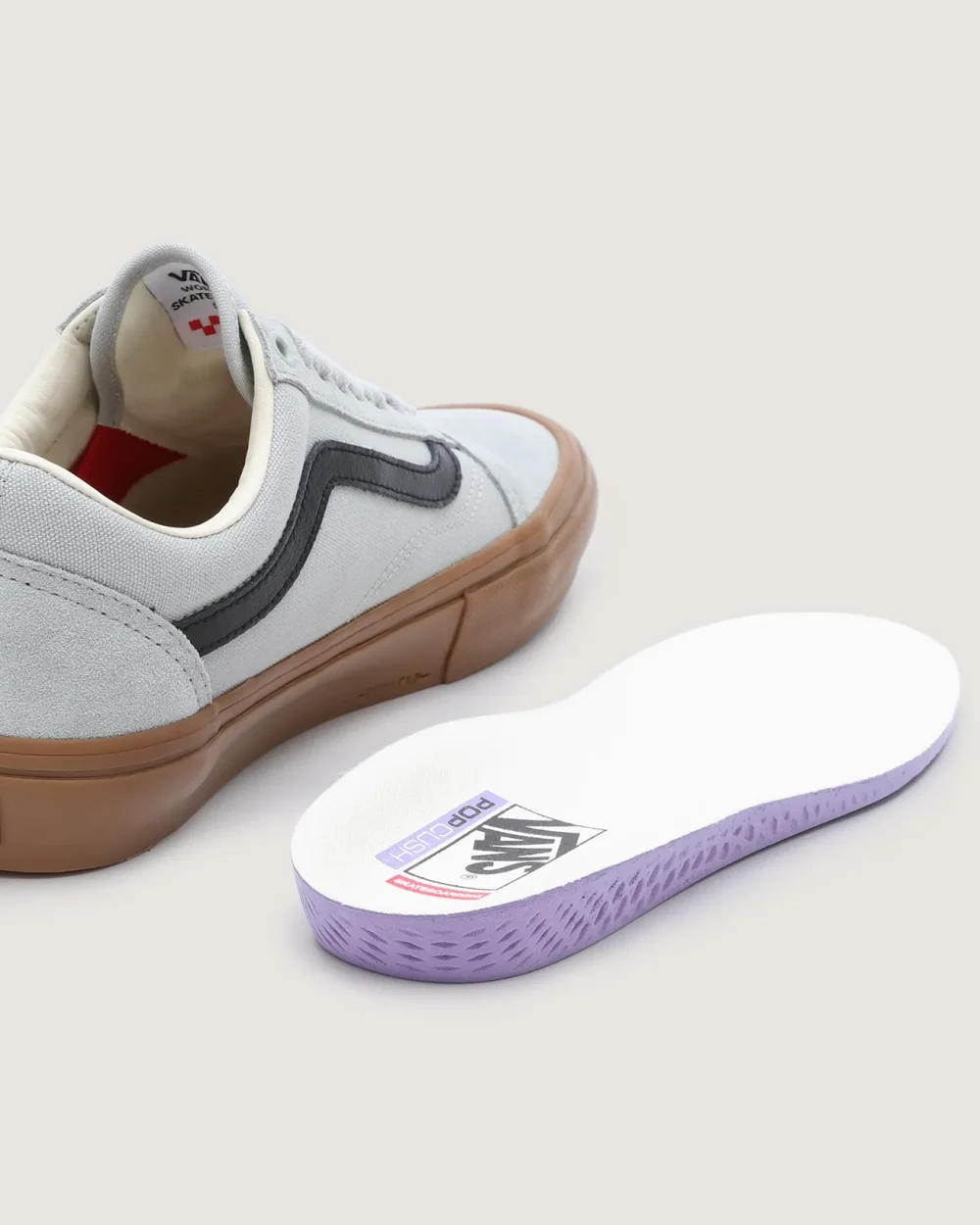 VANS - נעלי סקייט Skate Old Skool – VA5FCBN3Z – grey-gum – 7