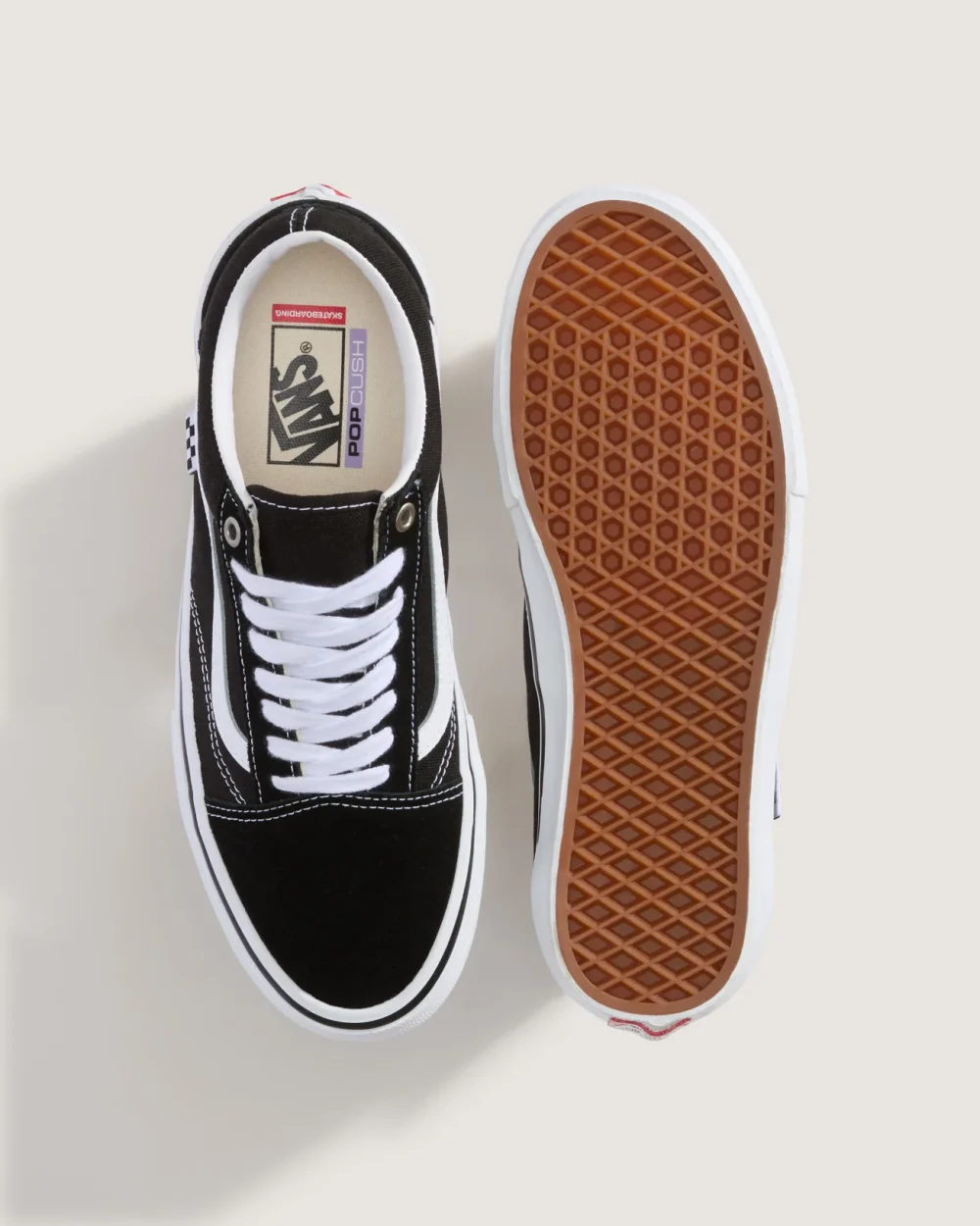 VANS - נעלי סקייט Skate Old Skool – VA5FCBY28 – black-white – 2