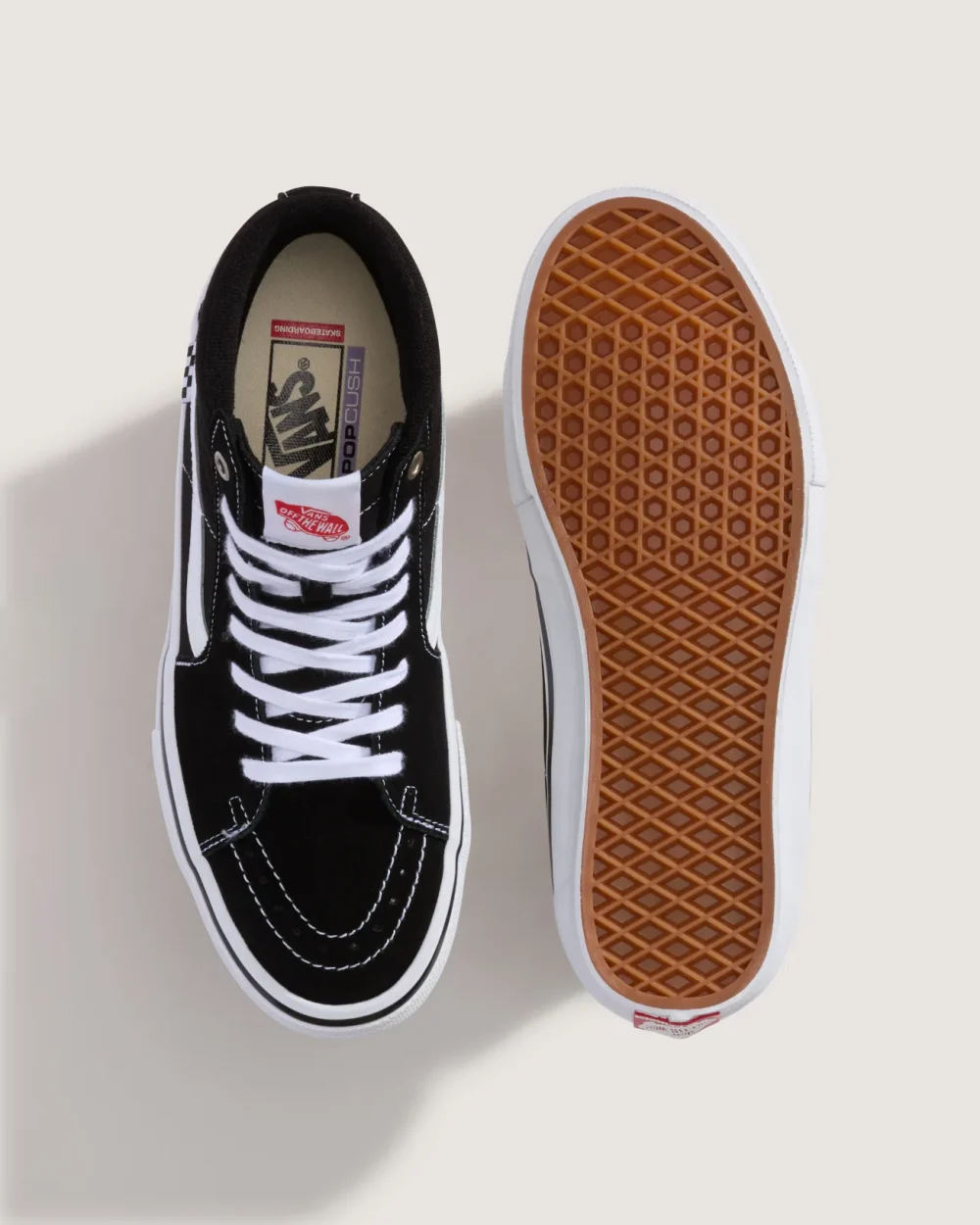 VANS - נעלי סקייט Skate Sk8-Hi – VA5FCCY28 – black-white – 2