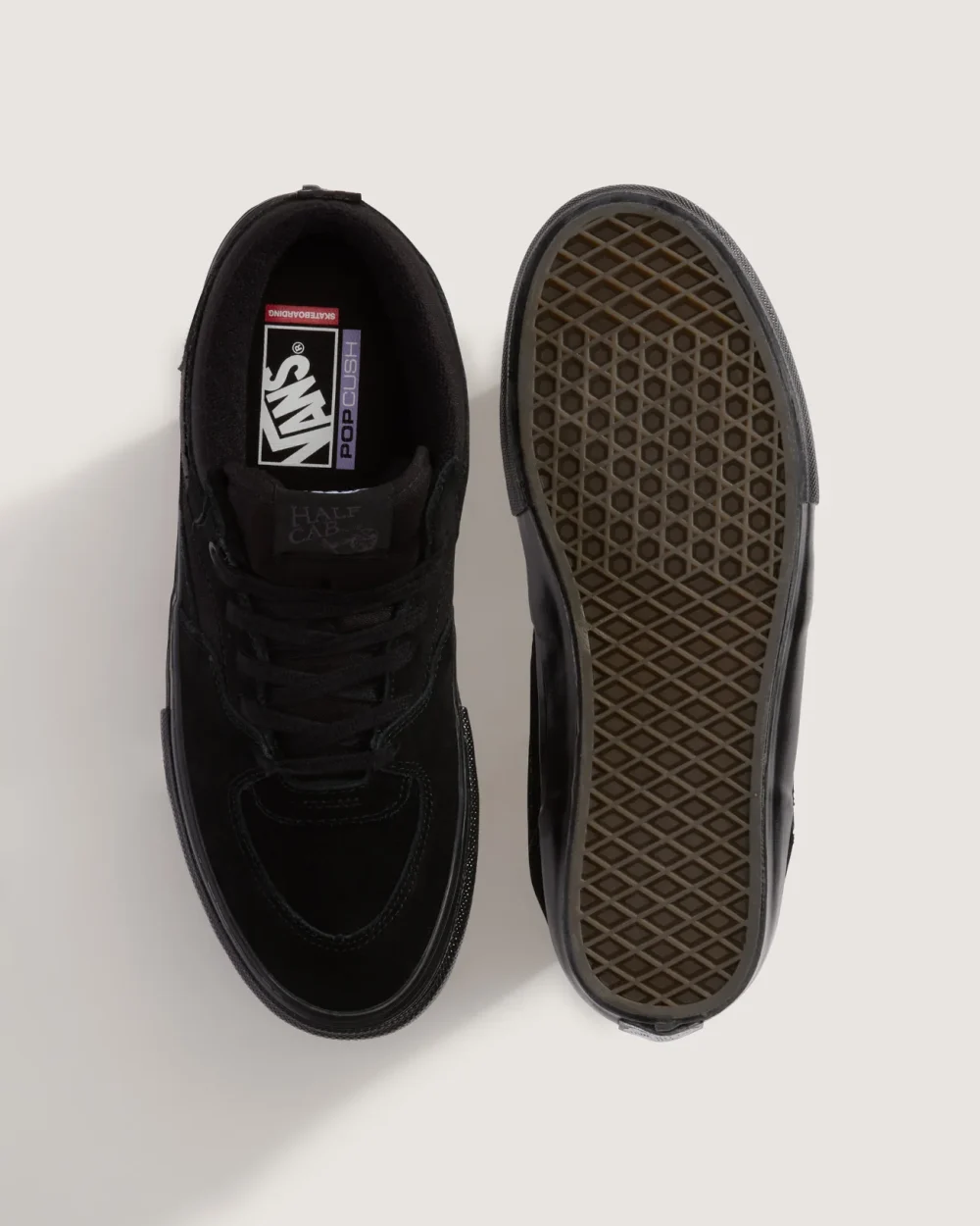 VANS - נעלי סקייט Skate Half Cab – VA5FCDBKA – black-black – 2
