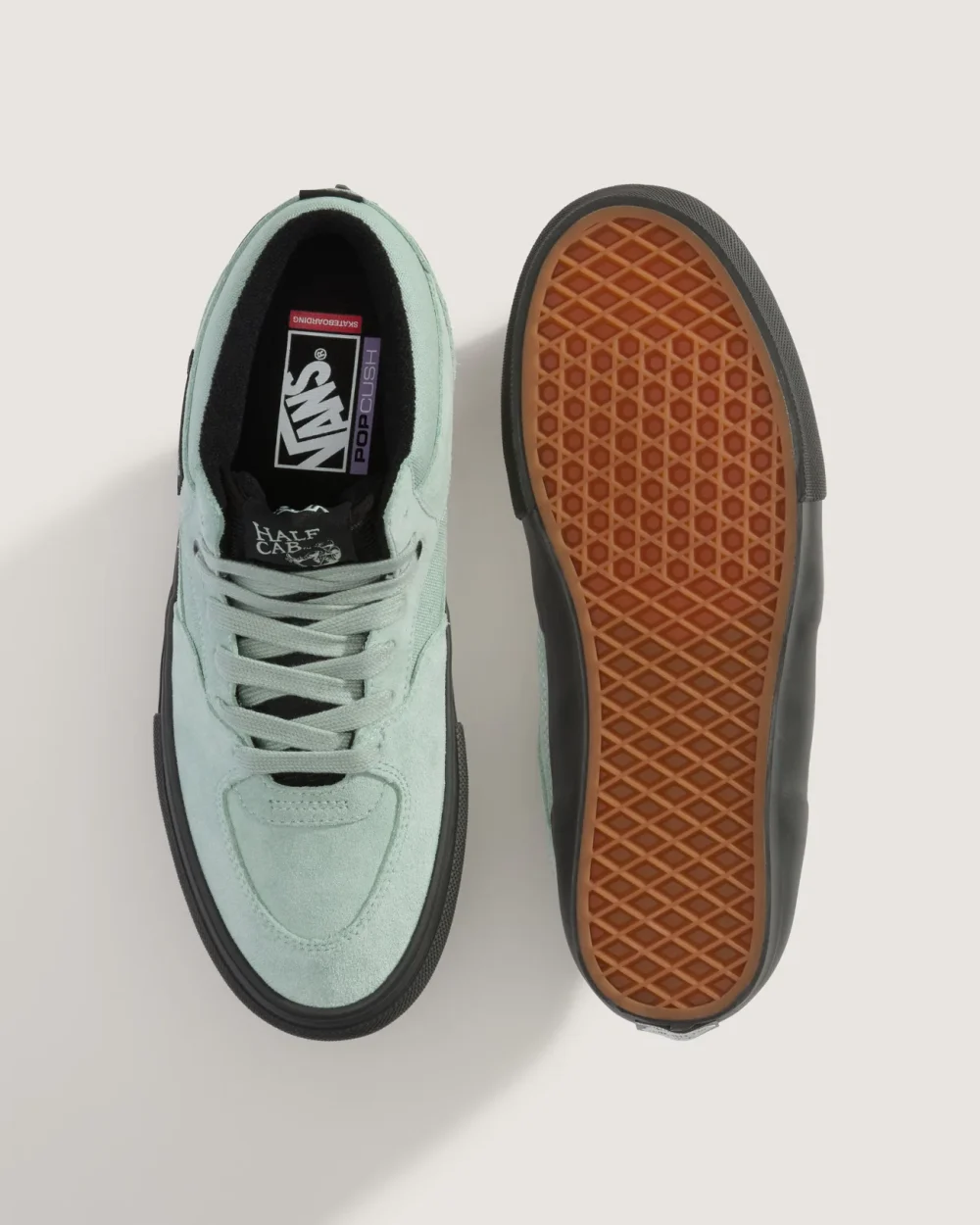 VANS - נעלי סקייט Skate Half Cab – VA5FCDEMW – gray-olive – 2