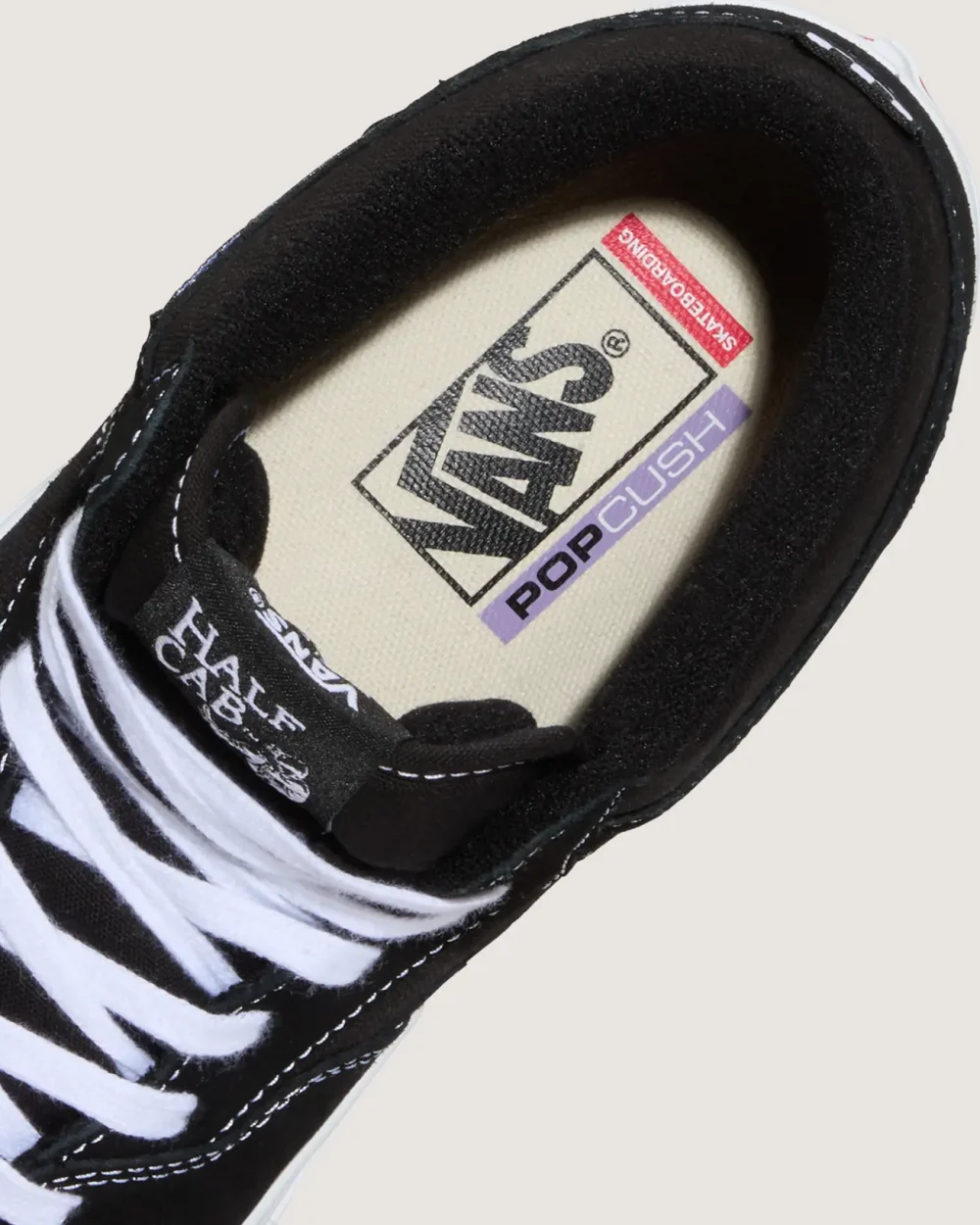 VANS - נעלי סקייט Skate Half Cab – VA5FCDY28 – black-white – 6