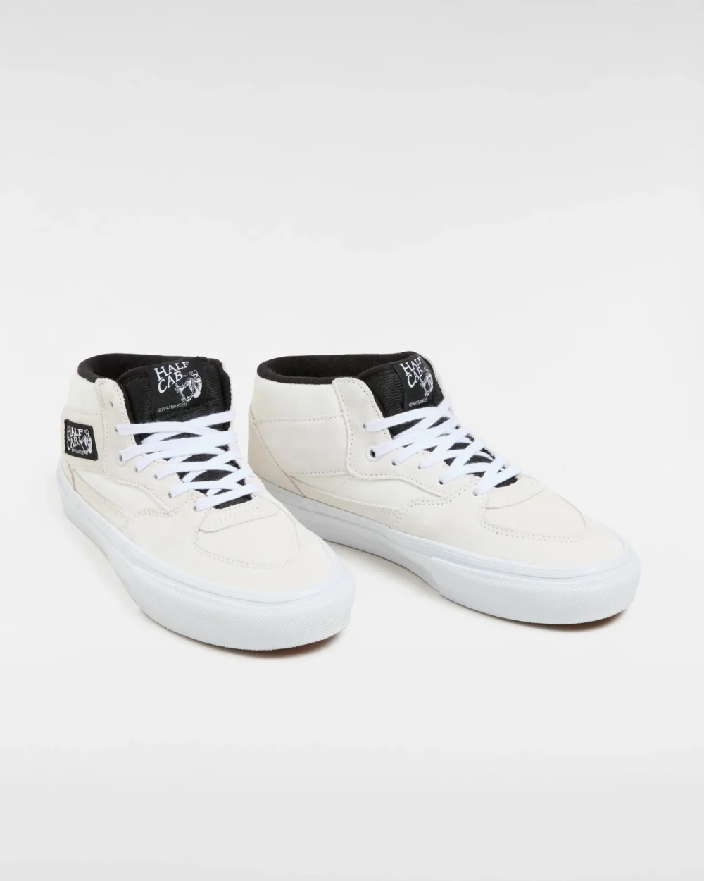 VANS - נעלי סקייט Skate Half Cab – VA5FCDYB2 – white-black – 1