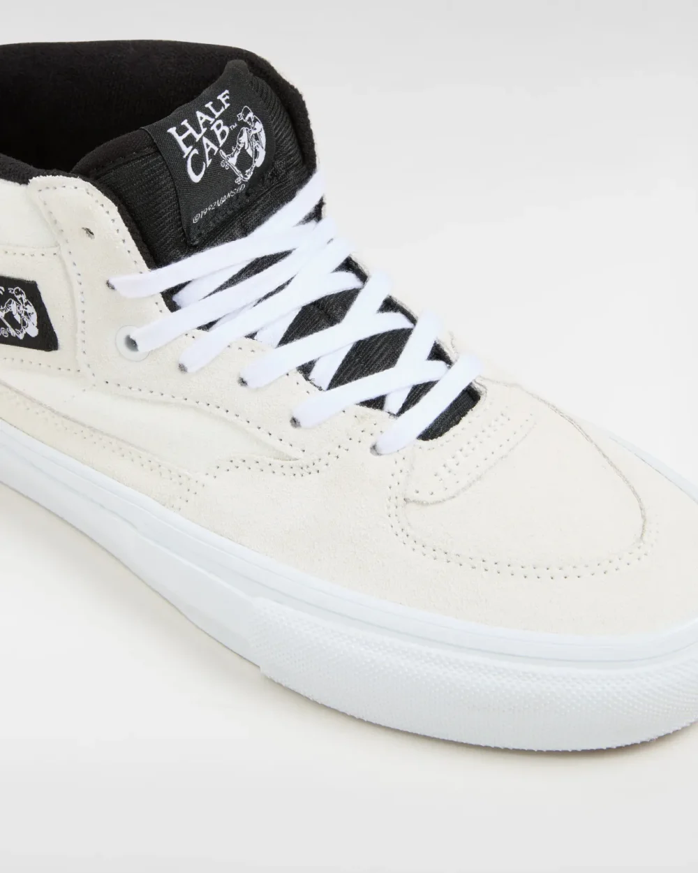 VANS - נעלי סקייט Skate Half Cab – VA5FCDYB2 – white-black – 3