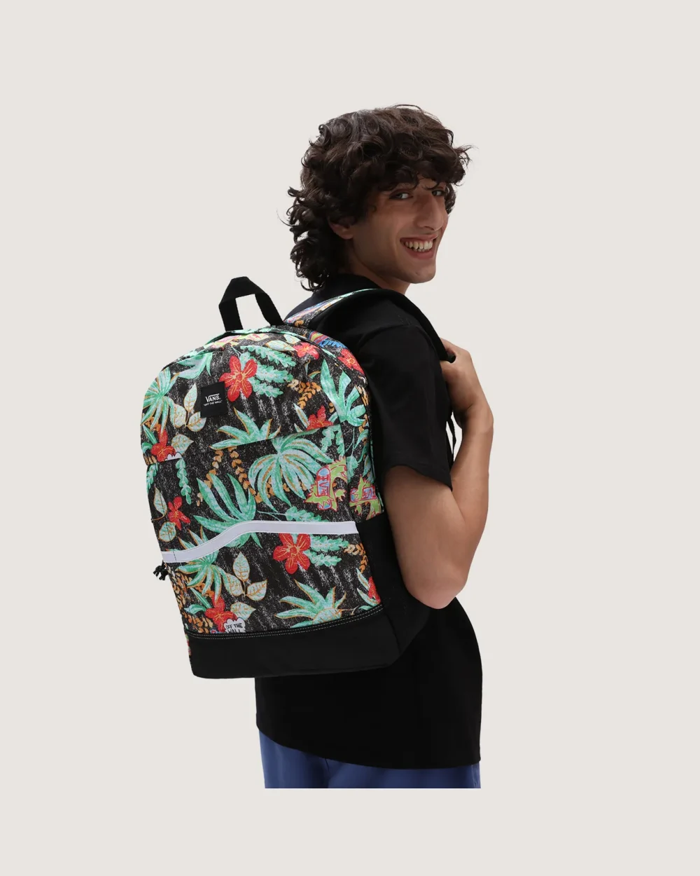 VANS - תיק גב Construct Skool – VA5FHWYSP – crayola-floral – 5