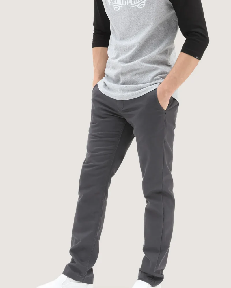 VANS - מכנסיים ארוכים Authentic Chino Slim – VA5FJ71O7 – asphalt – 1