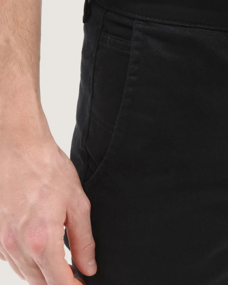 VANS - מכנסיים ארוכים Authentic Chino Slim – VA5FJ7BLK – black – 3