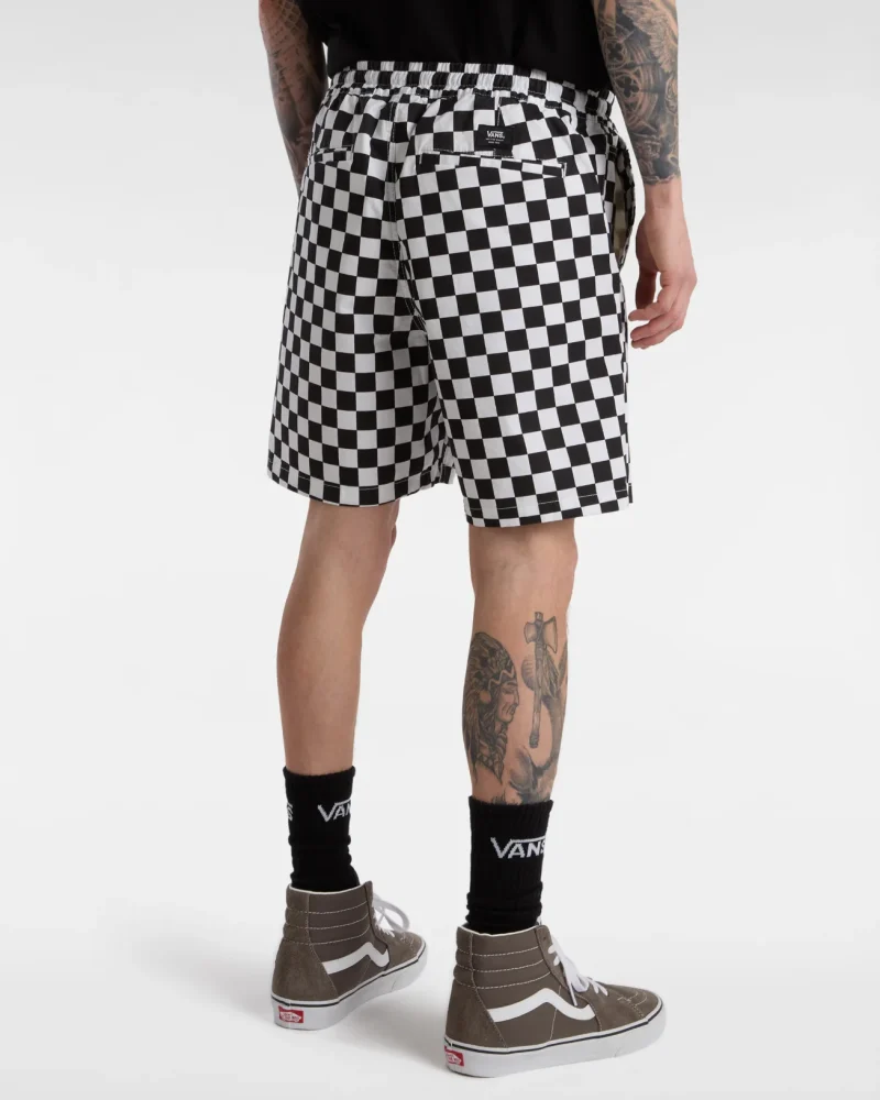 VANS - מכנסיים קצרים Range Relaxed Elastic – VA5FKD705 – checkerboard – 2