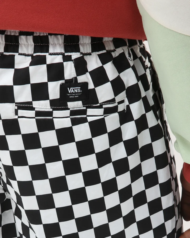 VANS - מכנסיים קצרים Range Relaxed Elastic – VA5FKD705 – checkerboard – 5