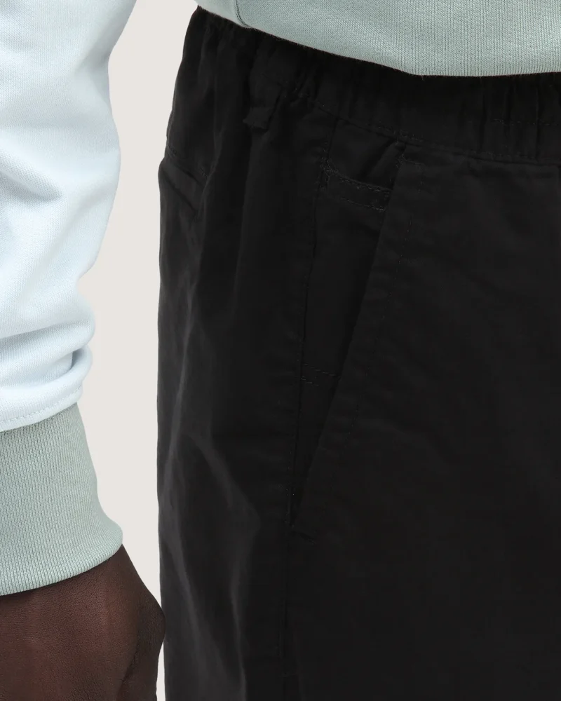 VANS - מכנסיים קצרים Range Relaxed Elastic – VA5FKDBLK – black – 4
