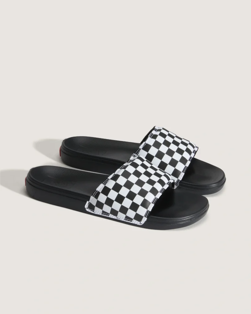 VANS - כפכפים Mte La Costa Slide-On – VA5HF527I – checkerboard-truwht-blk – 1