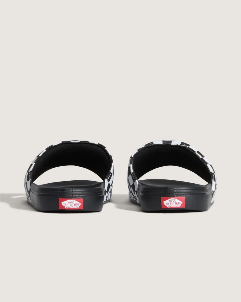 VANS - כפכפים Mte La Costa Slide-On – VA5HF527I – checkerboard-truwht-blk – 3