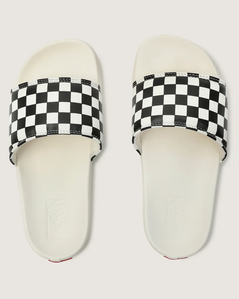 VANS - כפכפים Mte La Costa Slide-On – VA5HFER6R – checkerboard-black-mars – 1