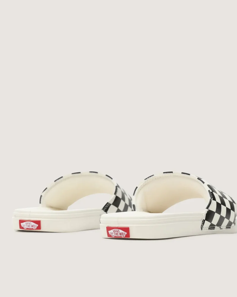 VANS - כפכפים Mte La Costa Slide-On – VA5HFER6R – checkerboard-black-mars – 5