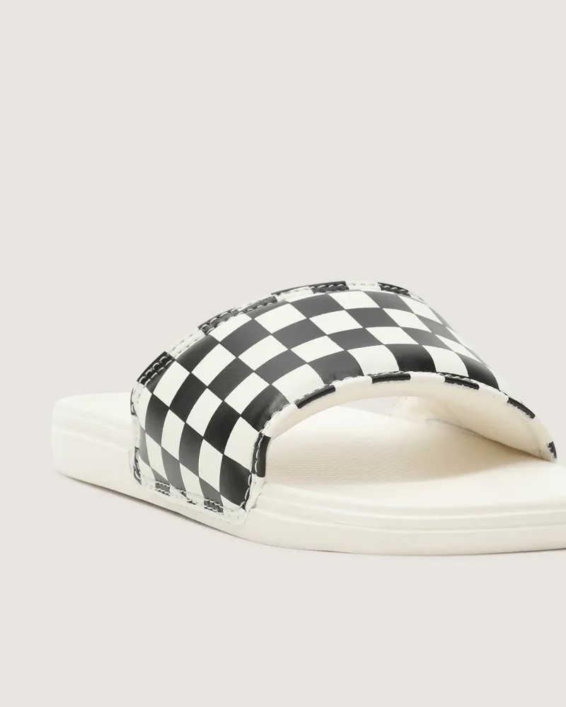 VANS - כפכפים Mte La Costa Slide-On – VA5HFER6R – checkerboard-black-mars – 6