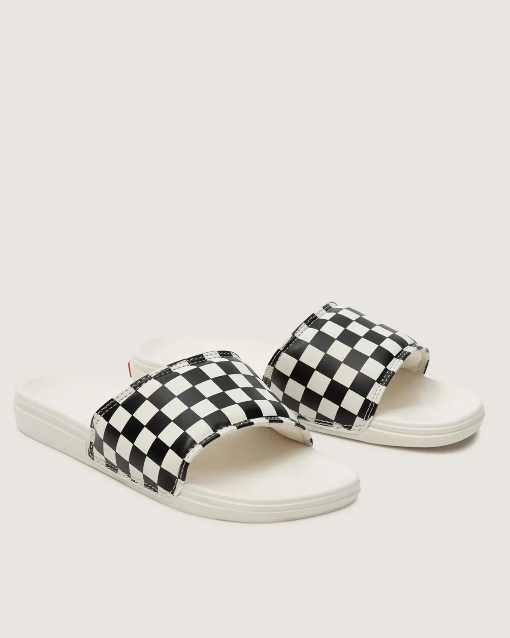 VANS - כפכפים Mte La Costa Slide-On – VA5HFER6R – checkerboard-black-mars – 3