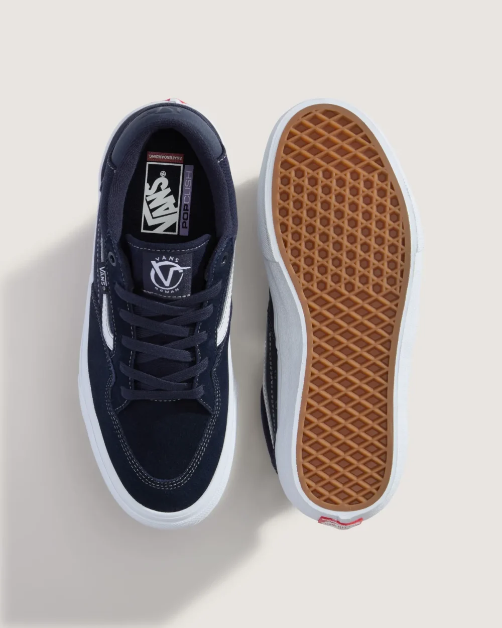 VANS - נעלי סקייט Skate Rowan – VA5JICNUT – navy-white – 2