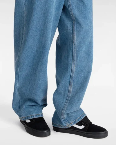 VANS - נעלי סקייט Chukka Low Sidestripe – VA5KQZB8C – black-black-white – 4