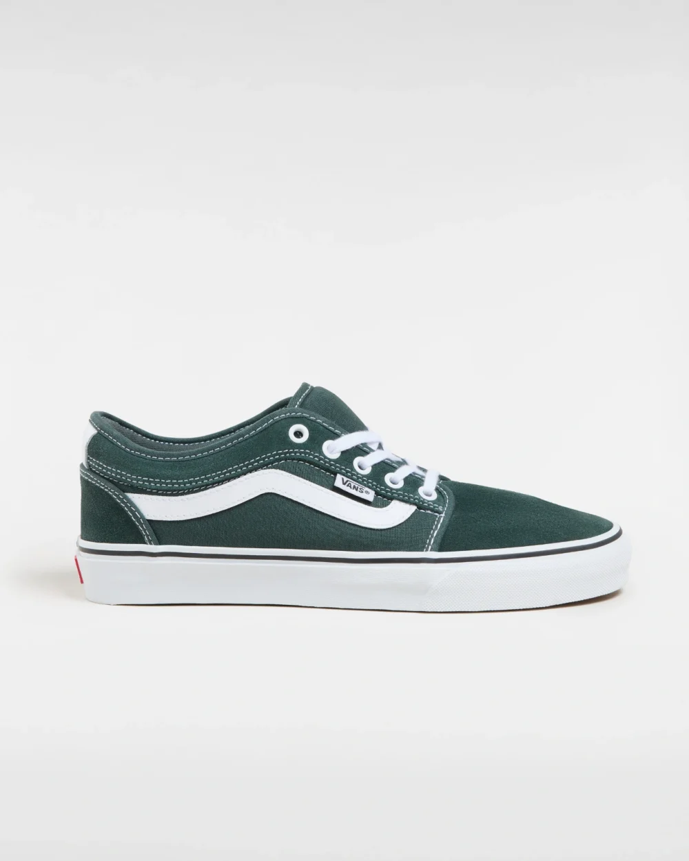 VANS - נעלי סקייט Chukka Low Sidestripe – VA5KQZJPT – green-gables-true-white – 5