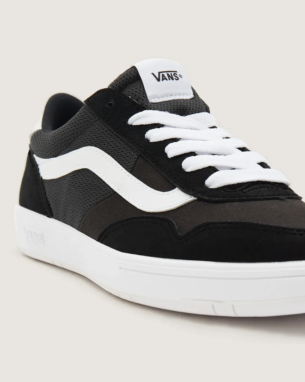 VANS - נעלי סניקרס Staple Cruze Too Comfycush – VA5KR5OS7 – staple-black-true-white – 7