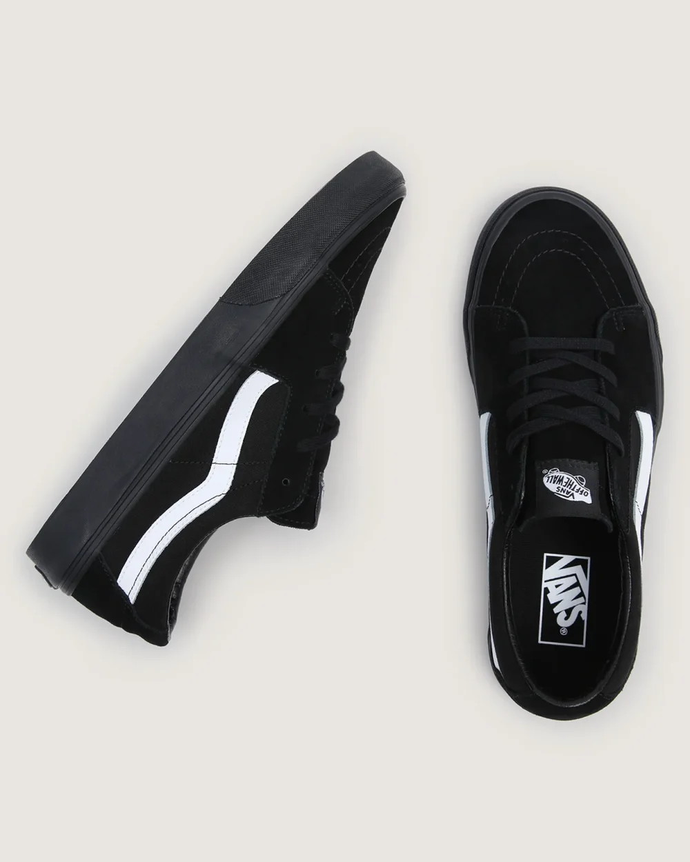 VANS - נעלי סניקרס Sk8-Low – VA5KXDBZW – contrast-black-white – 1