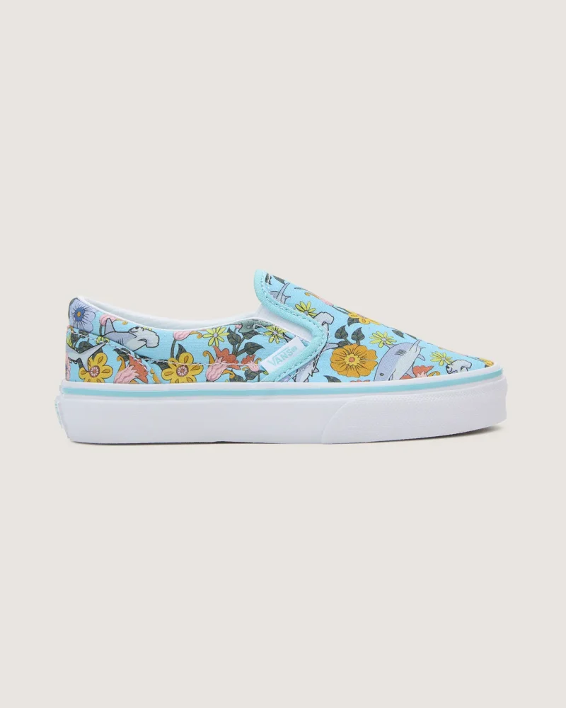 VANS - סניקרס ילדים Slip-On – VA5KXMBER – into-the-blue-blue-multi – 1