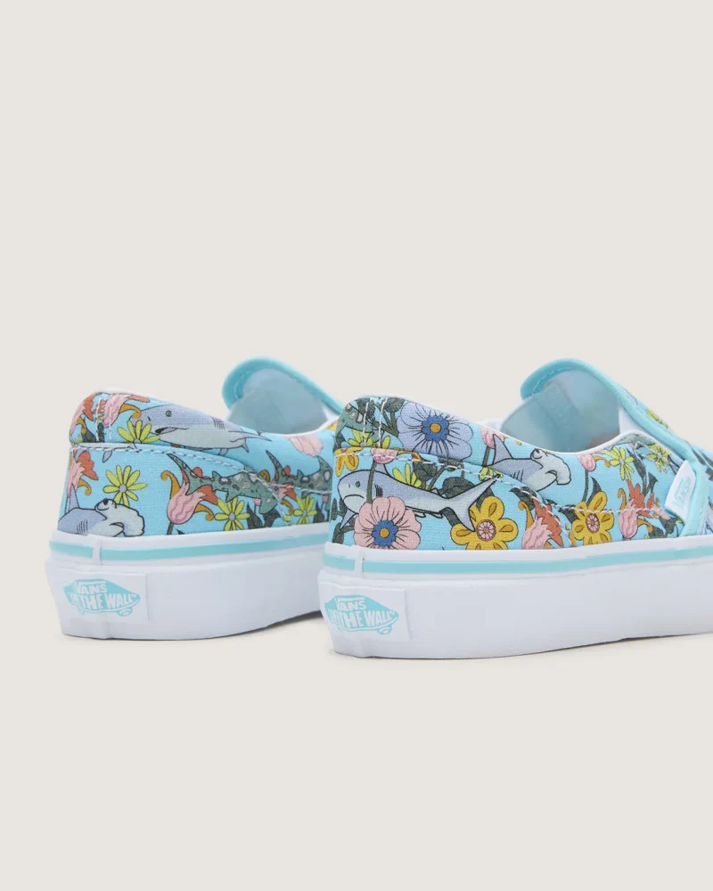 VANS - סניקרס ילדים Slip-On – VA5KXMBER – into-the-blue-blue-multi – 3