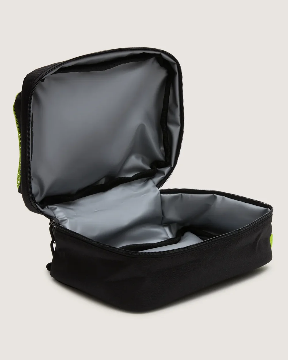 VANS - תיק אוכל New Skool Lunchpack – VA7PT2CBK – black-lime-green – 2