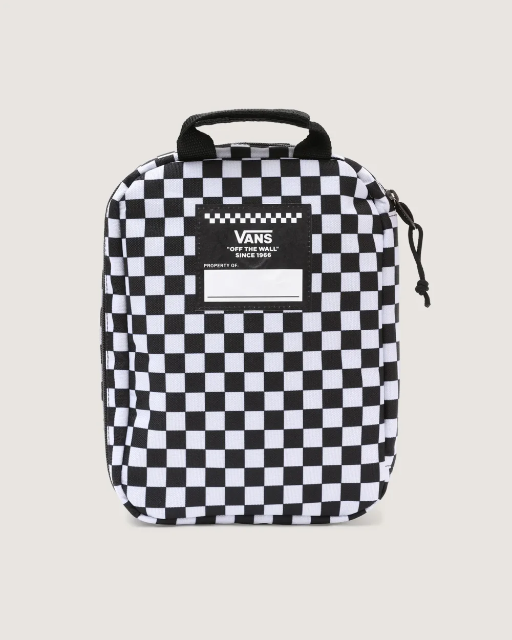 VANS - תיק אוכל New Skool Lunchpack – VA7PT2Y28 – black-white – 2