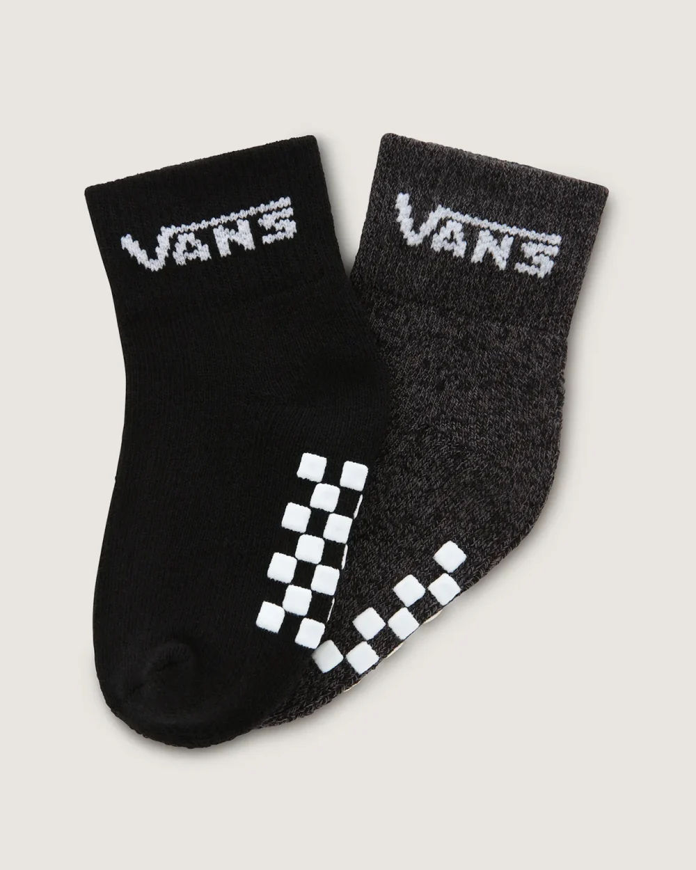 VANS - מארז 2 גרביים תינוקות Drop V Classic – VA7PTCBLK – black – 1