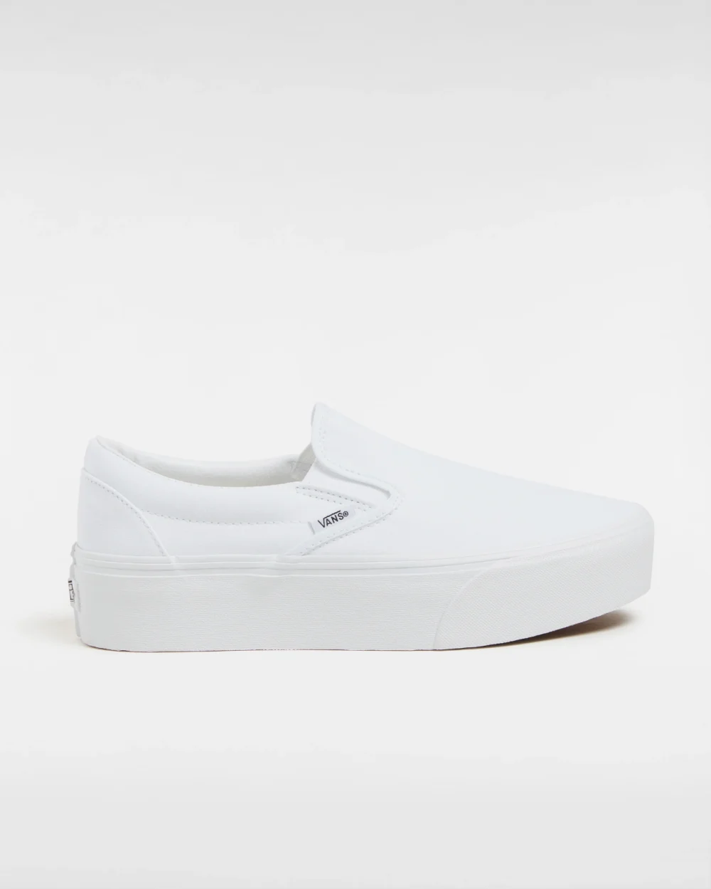 VANS - נעלי פלטפורמה Classic Slip-On Stackform – VA7Q5RW00 – canvas-true-white – 5