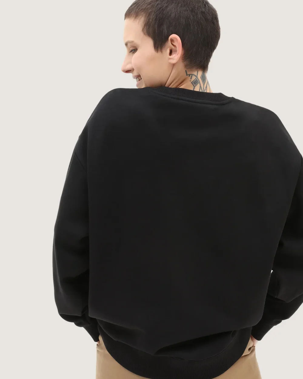 VANS - סוודר Flying V – VA7RMBBLK – black – 2