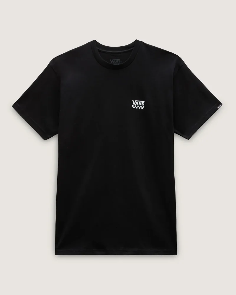 VANS - טי שירט Left Chest Logo II – VA7TLGBLK – black – 3