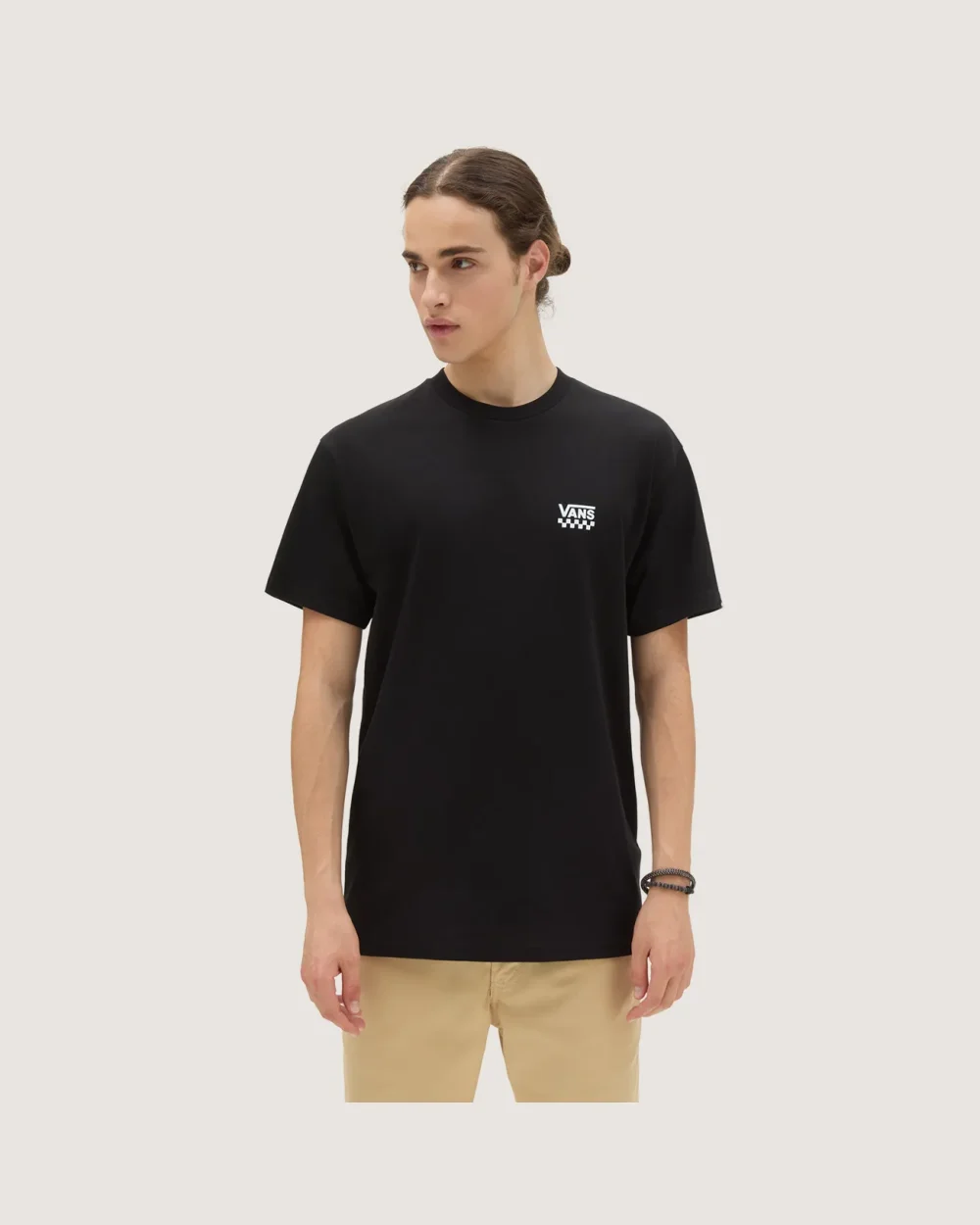VANS - טי שירט Left Chest Logo II – VA7TLGBLK – black – 1