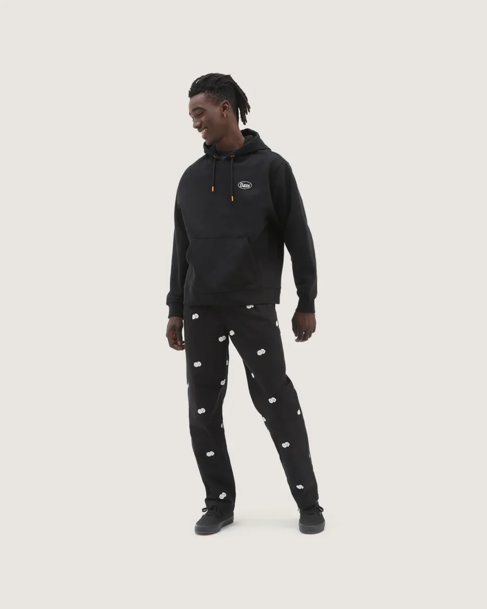 VANS - קפוצ'ון High Hat – V0009ABLK – black – 1