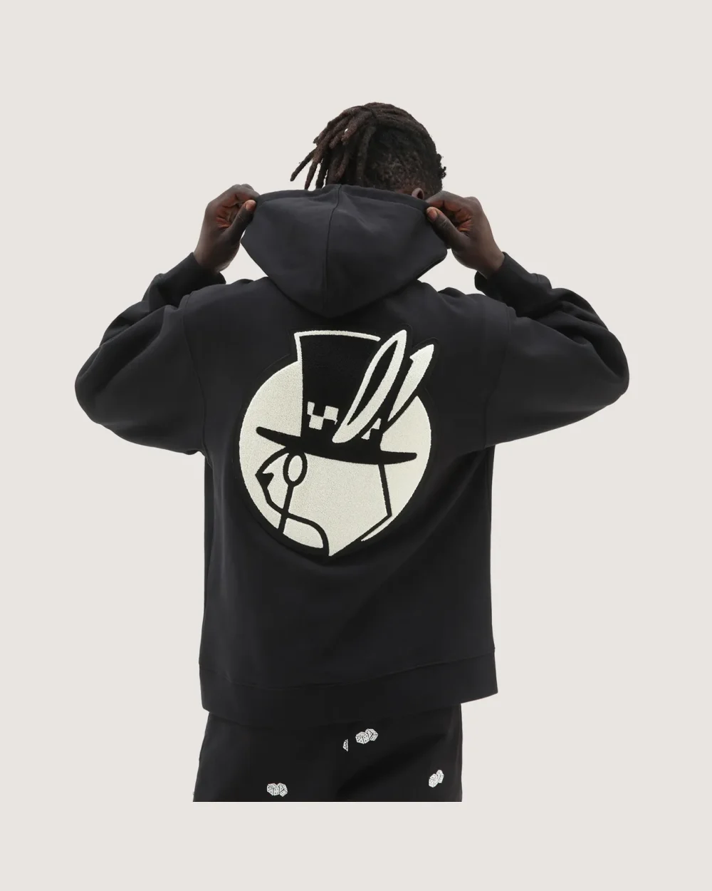 VANS - קפוצ'ון High Hat – V0009ABLK – black – 1