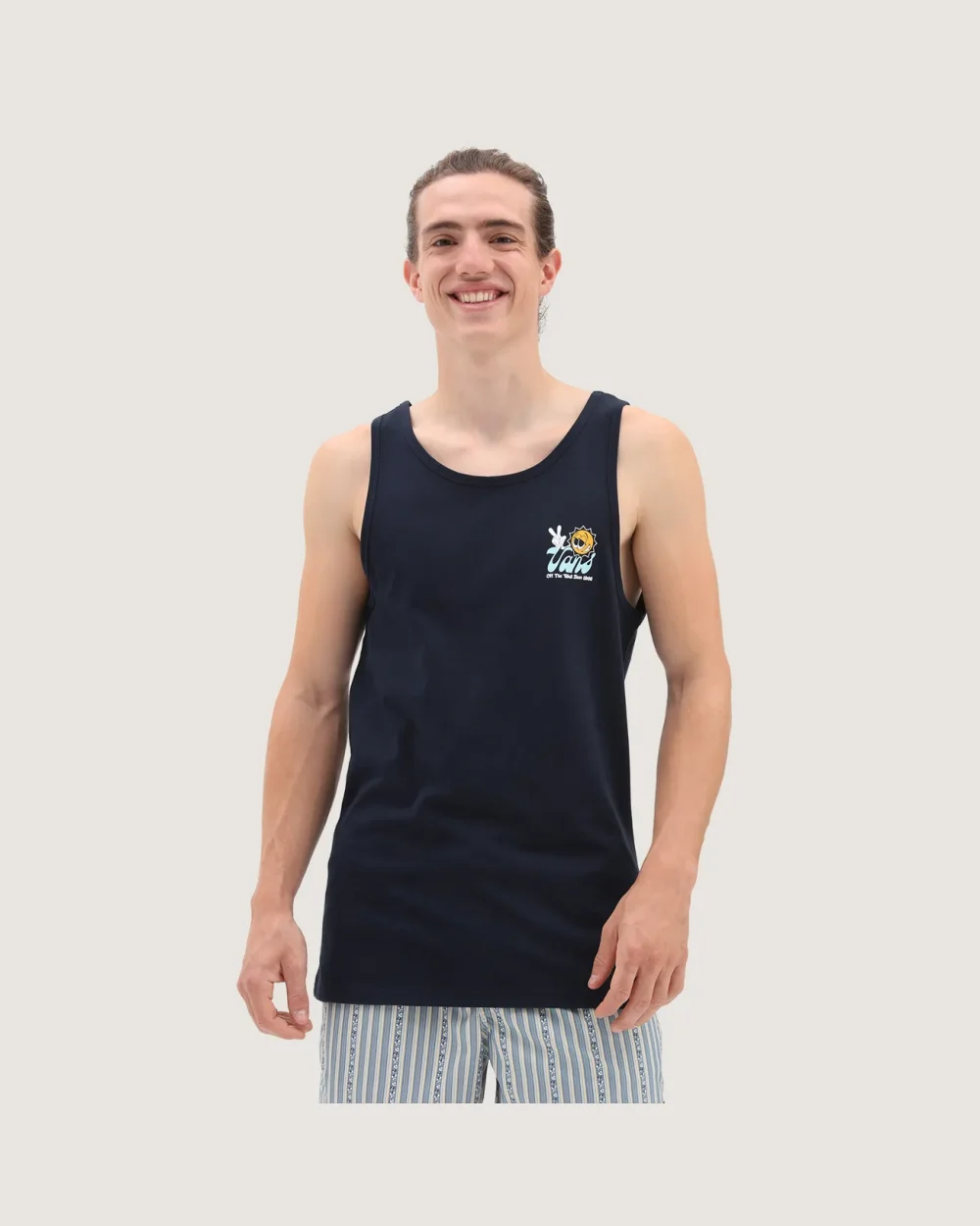 VANS - גופייה Sunny Daze – V006DJNVY – navy – 1