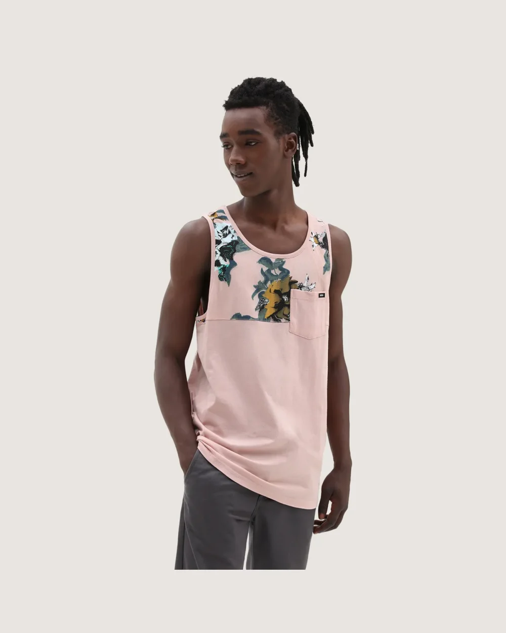 VANS - גופייה Mn Hilby – V006HQBQL – rose-smoke – 1