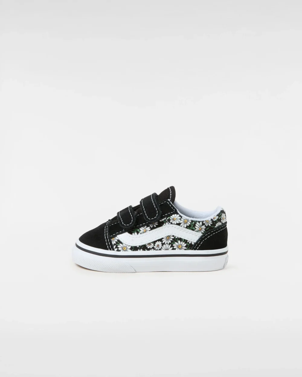 VANS - נעלי תינוקות Old Skool V – V009RCBA2 – daisies-black-white – 1