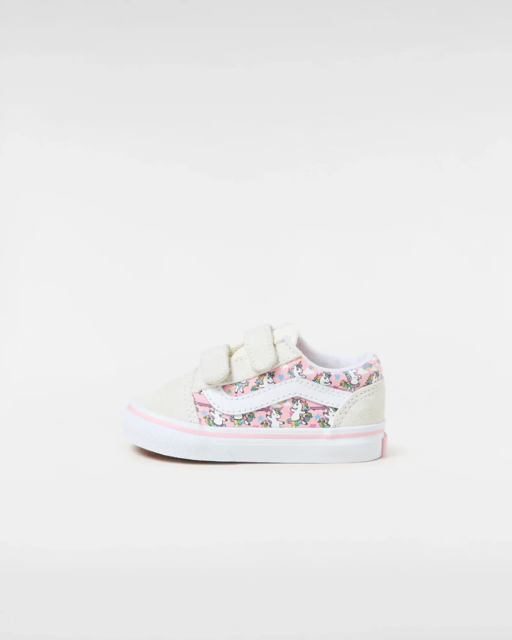 VANS - נעלי תינוקות Old Skool V – V009RCCY7 – ballet-skaticorn-marshmallow-pink – 1