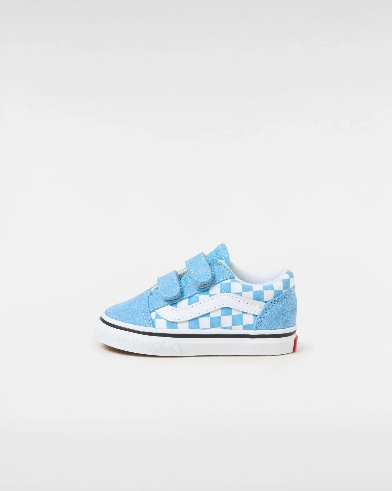 VANS - נעלי תינוקות Old Skool V – V009RCE2W – color-theory-checkerboard-heritage-blue – 1