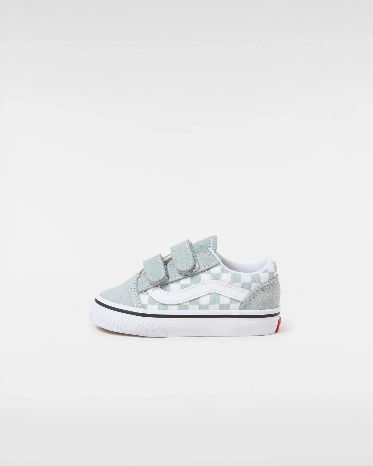 VANS - נעלי תינוקות Old Skool V – V009RCEPO – color-theory-checkerboard-pure-grey – 1